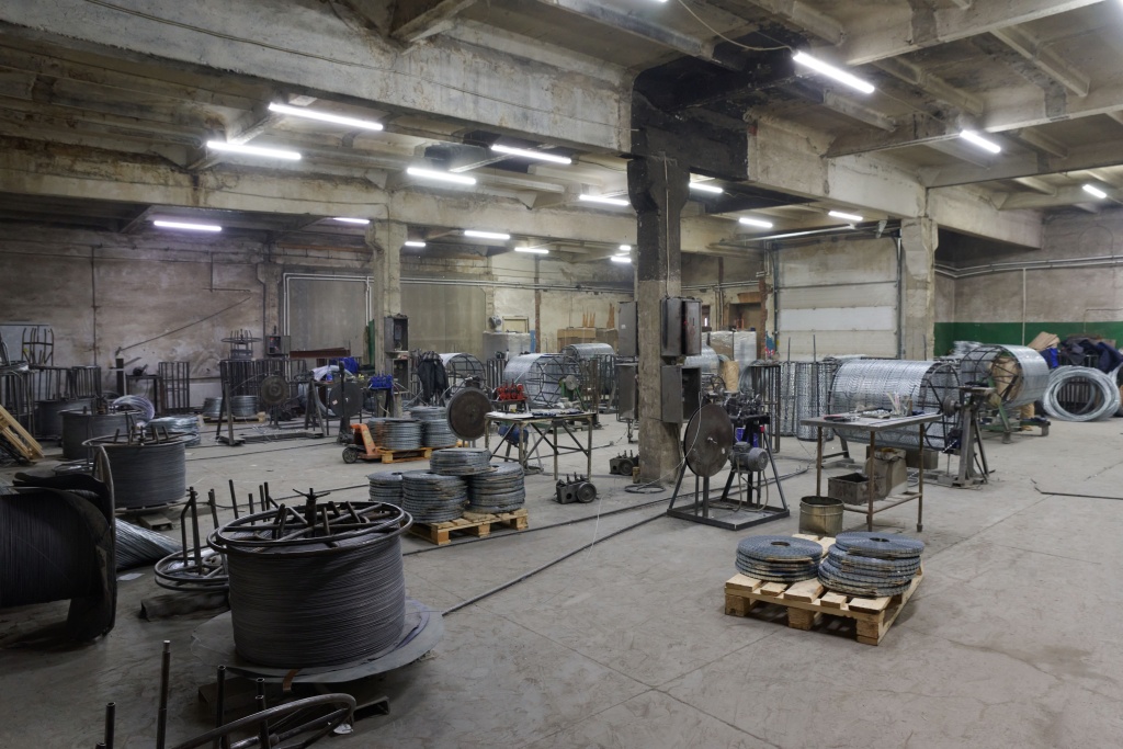 Цех по производству колючих заграждений