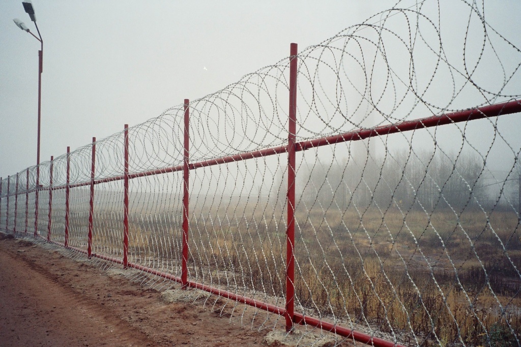 Объект, огороженный ПКЛЗ Акация