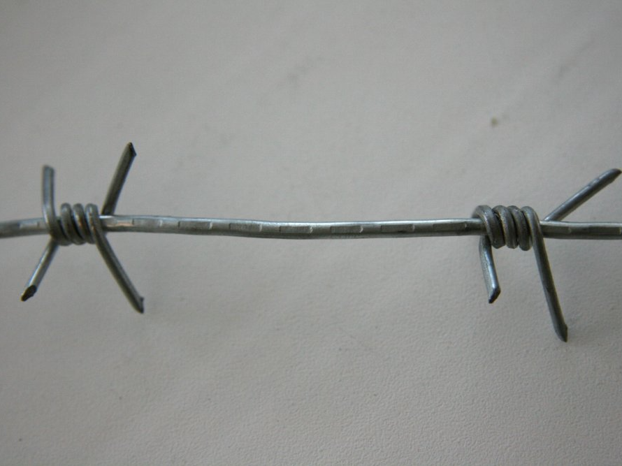 Одноосновная колючая проволока