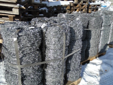 Проволока колючая одноосновная рифленая ГОСТ 285-69