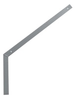 Кронштейн Г-образный 500 для установки спиральных и плоских барьеров безопасности Кронштейн Г-образный 500 для установки спиральных и плоских барьеров безопасности