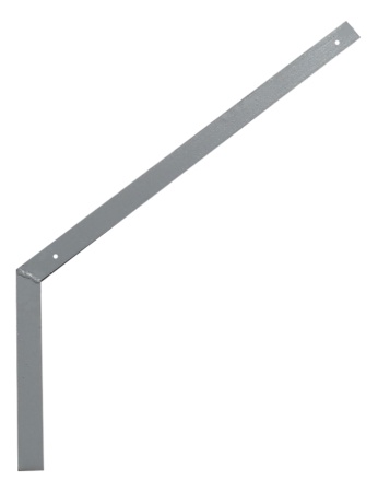 Кронштейн Г-образный 500 для установки спиральных и плоских барьеров безопасности