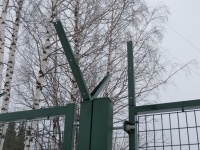 Забор 3Д Лайт 1.5 метра с кронштейнами для крепления СББ, ПББ