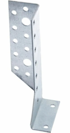 Опора балки OB-Л 140х2мм оцинкованная сталь