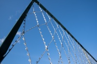 Плоское колючее ленточное заграждение Акация 2х15м яч. 190х420