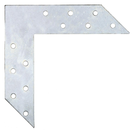Угловой соединитель US-120х120х2мм оцинкованная сталь