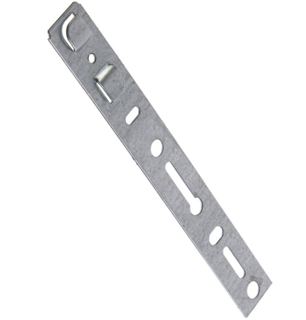 Пластина анкерная для оконного профиля KBE-150(58)х1,2мм оцинкованная сталь