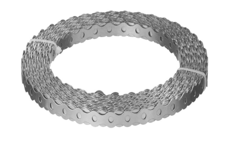 Перфорированная лента для вентиляции Волна LP_Vent vo-17x0,5мм (25 м) оцинкованная сталь