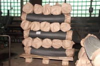 Сетка плетеная оцинкованная рабица ОК 12х12х1.4