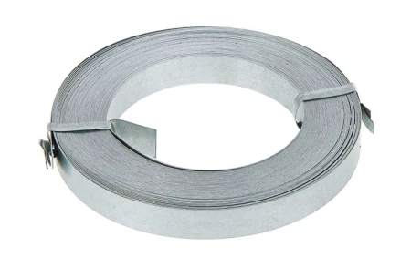 Неперфорированная тарная лента LP_Tara-20х0,55мм (25 м) оцинкованная сталь