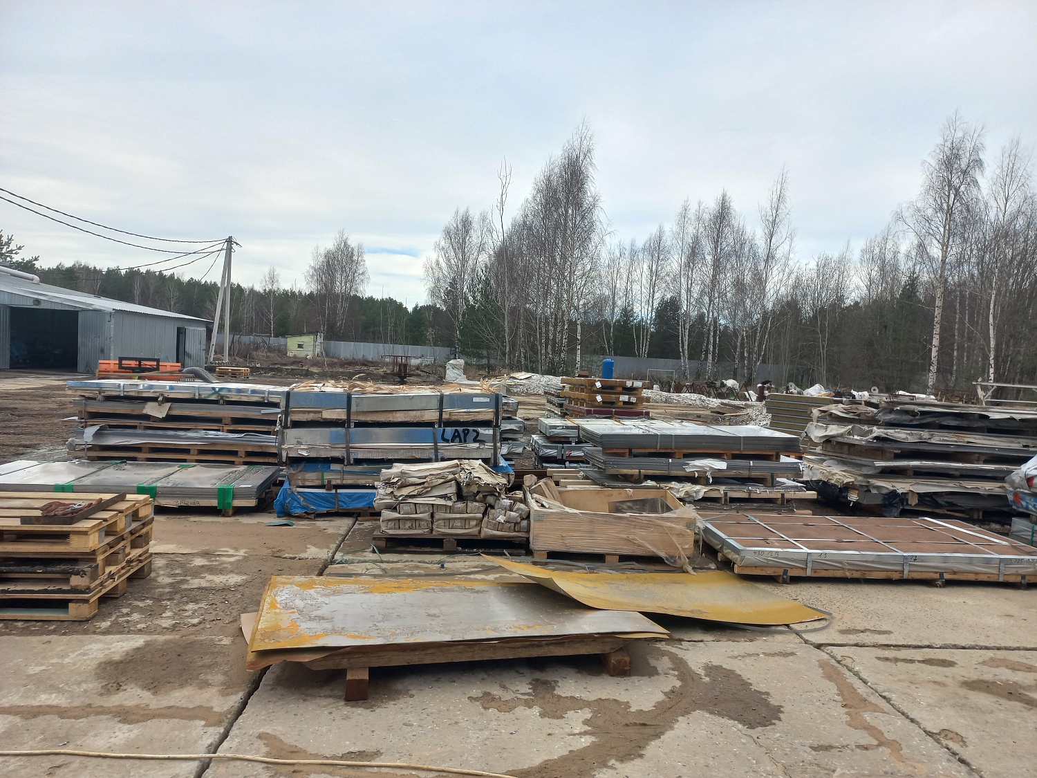 Подготовка к строительству цеха для выпуска калиток, столбов, 3D-панелей