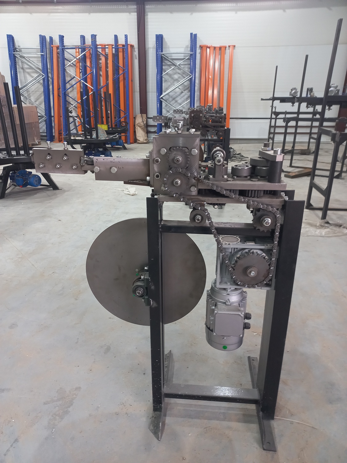 Дополнительное оборудование для производства барьеров безопасности