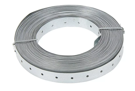 Перфорированная тарная лента LP_Tara-20х0,55мм (25 м) оцинкованная сталь