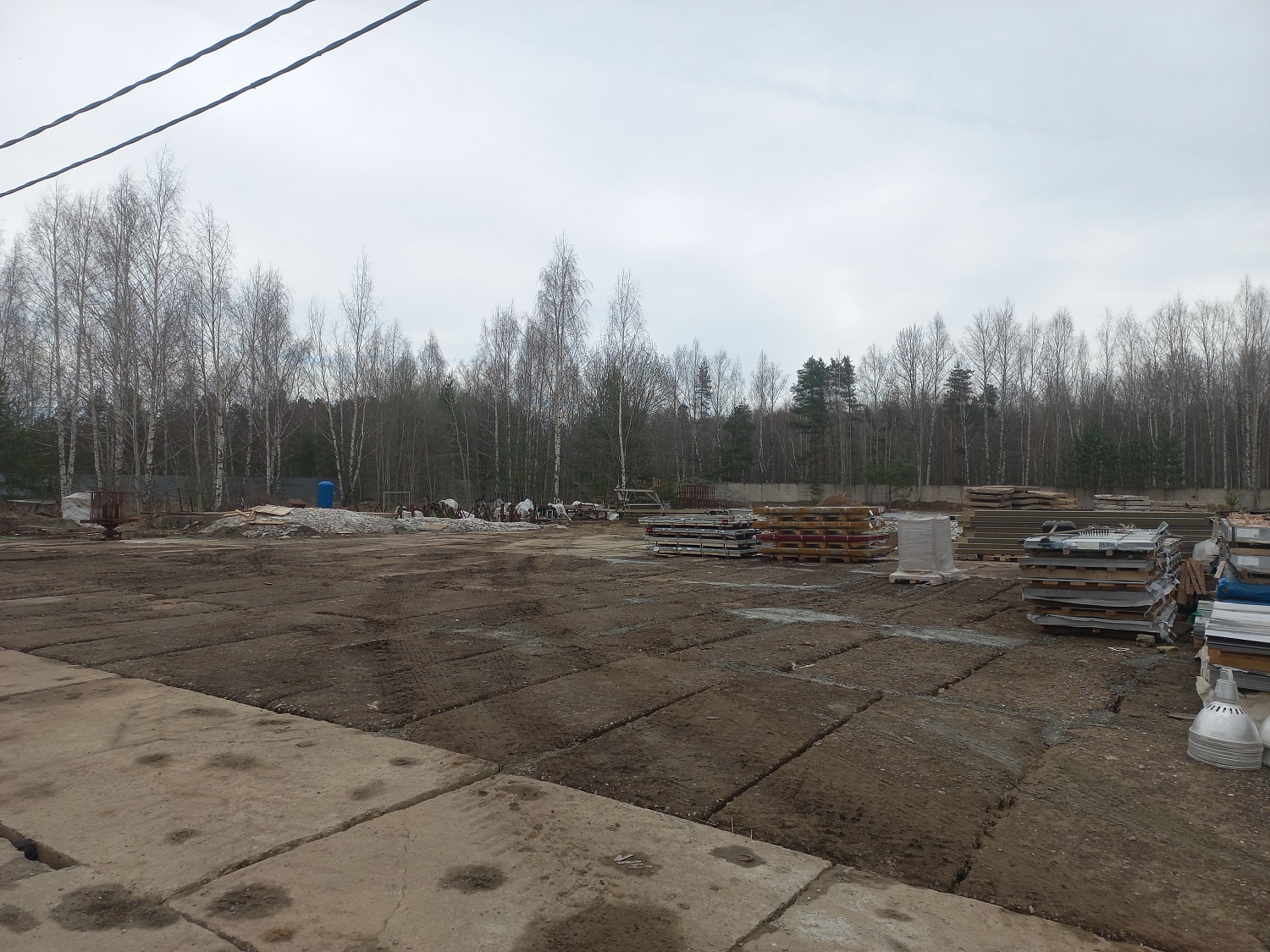 Подготовка площадки для нового цеха Бастион-Пром