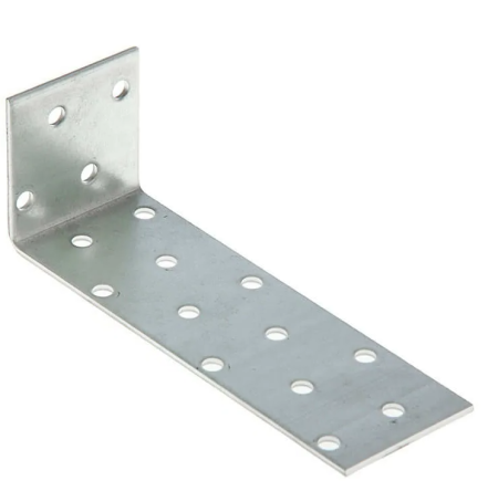 Крепежный уголок анкерный  KUA-40X120х2мм оцинкованная сталь