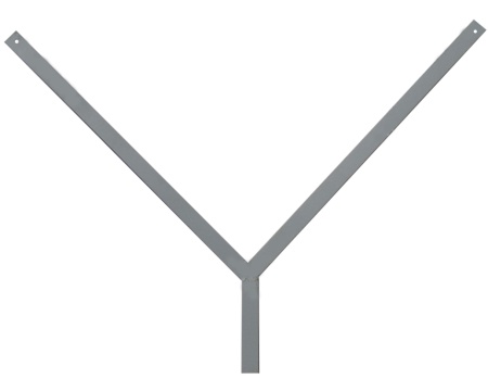 Кронштейн V-образный 900 для спиральных и плоских барьеров