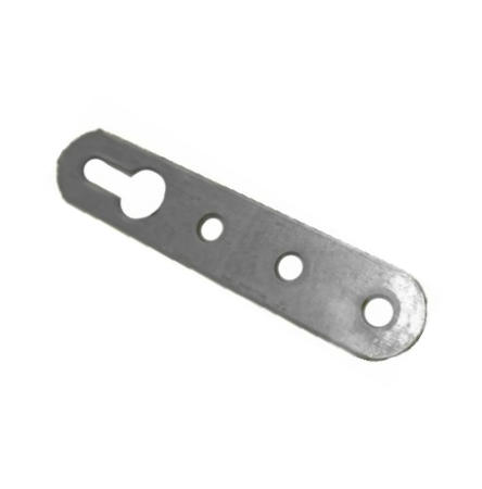 Подвеска мебельная PM 80x15x1,5мм оцинкованная сталь